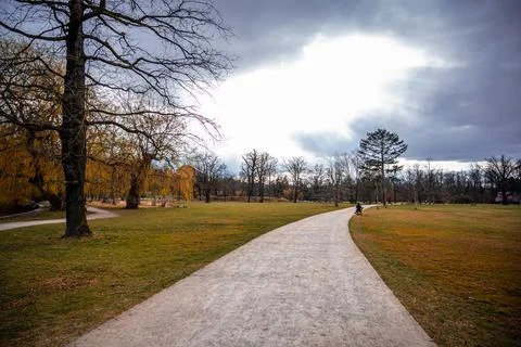 Landscape in the spring Stock Photos