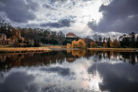 Landscape in the spring Stock Photos