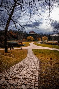 Landscape in the spring Stock Photos