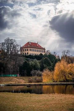 Landscape in the spring Stock Photos
