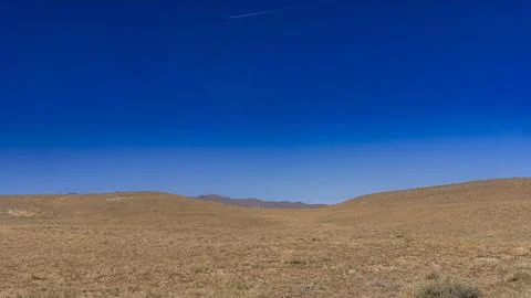 Landscape in the steppe Stock Photos