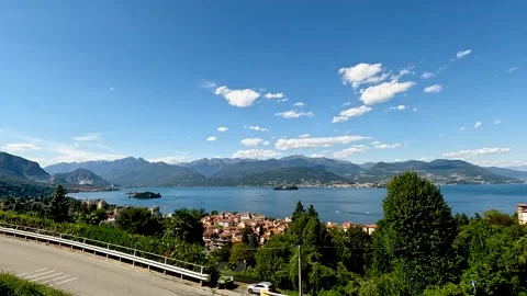 Landscape stresa Stock Footage 203764163