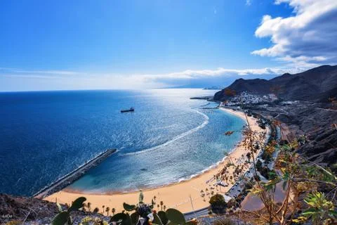 Landscape summerbeach Stock Photos