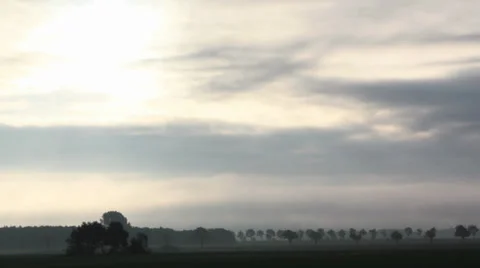 Landscape sun moving Stock Footage 31753406