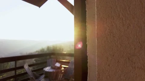 Landscape at sunset Stock Footage 233615831