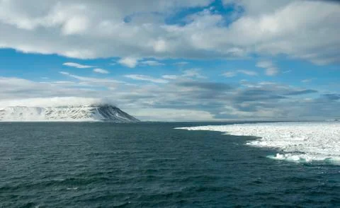 Landscape Svalbard Stock Photos
