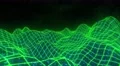 Landscape terrain flyover binary retro video game 3d vector arcade wireframe 4k 4k or 4k+ Resolution