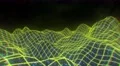 Landscape terrain flyover binary retro video game 3d vector arcade wireframe 4k 4k or 4k+ Resolution