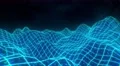 Landscape terrain flyover binary retro video game 3d vector arcade wireframe 4k 4k or 4k+ Resolution