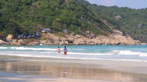 Landscape of Thai seaside. Video stock 62215829