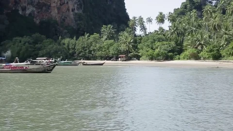 Landscape of Thailand beach  Vídeo Stock 81756692