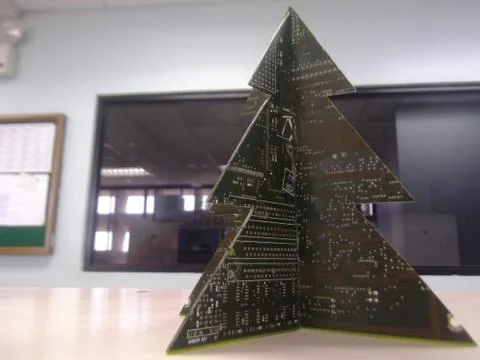 Landscape for a three in electronic Stock Photos