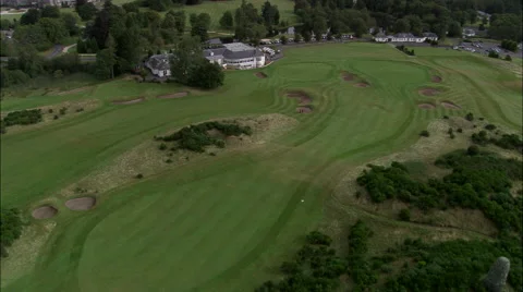Landscape Through Clouds Stock Footage 65199251