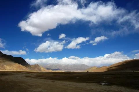 Landscape in tibet Stock Photos