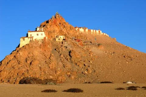 Landscape in tibet Stock Photos