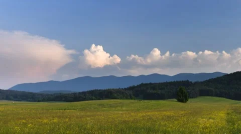 Landscape in timelapse Video stock 7906912