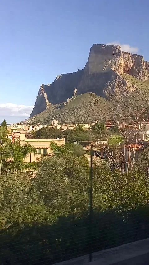 Landscape from the train Stock Footage 297949389