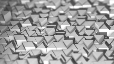 Landscape of Trihedral Pillars White 01-1 Vidéo 124831796