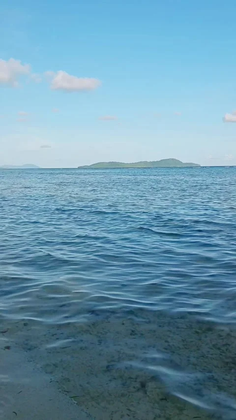 Landscape of tropical beach Stock Footage 240631647