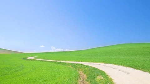 Landscape in tuscany Stock Footage 75181474