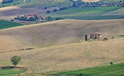 Landscape in Tuscany Stock Photos