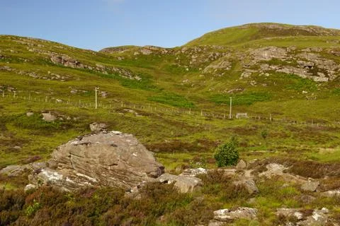 Landscape at Ullapool in Scotland Stock Photos