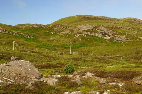 Landscape at Ullapool in Scotland Stock Photos