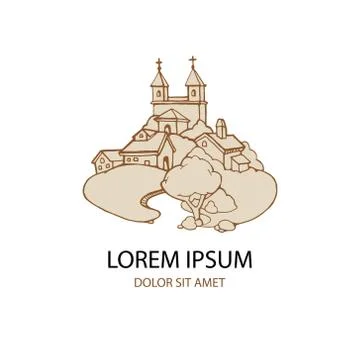 Landscape urban set Stock Illustration