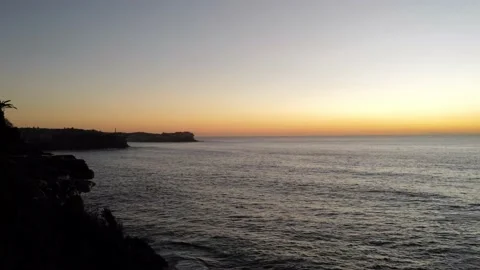 Landscape view of the beach in Sydney Stock Footage 194390544