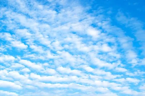 Landscape View of Blue Sky with Cloud Background Stock Photos
