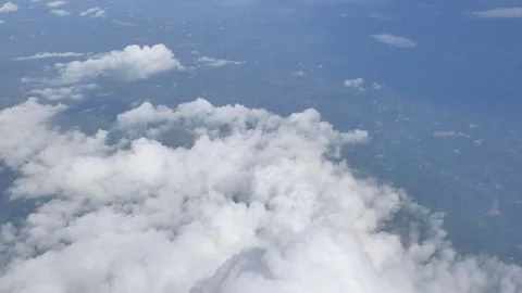 Landscape view of Cape of Good Hope Photo of the plane Stock Footage 98045458