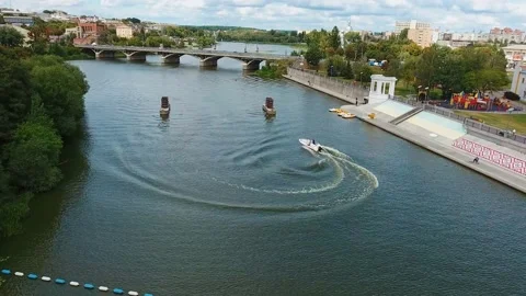 Landscape view of city Stock Footage 137261456