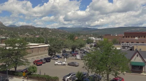 Landscape view of Durango Stock Footage 57397365