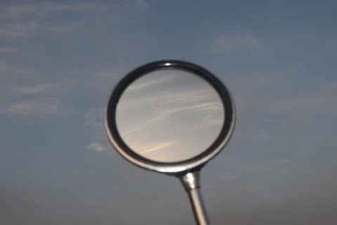 A landscape view in the evening Stock Photos