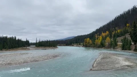 Landscape view of the lake from the abode Stock Footage 253154623