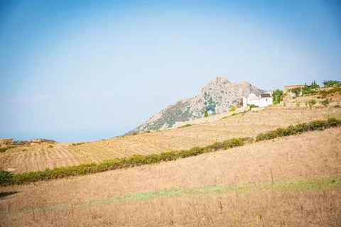 Landscape view to Mediterranean Stock Photos