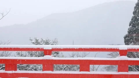 Landscape view of red balcony at view point over mountain range natural lan.. Stock Footage 285295935