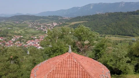 Landscape View from Rihemberk Castle Stock Footage 317615416