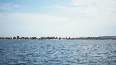 Landscape View from Sea II. Stock Footage 53287940