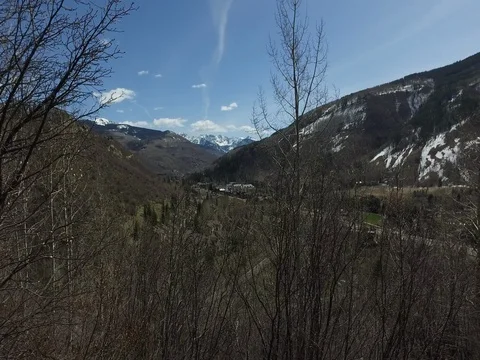 Landscape view of Vail, Colorado Stock Footage 74564952