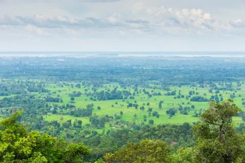 Landscape viewpoint Foto stock