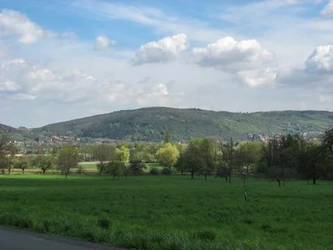 Landscape in the vosges Stock Photos