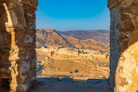 Landscape  from a Watchtower Stock Photos