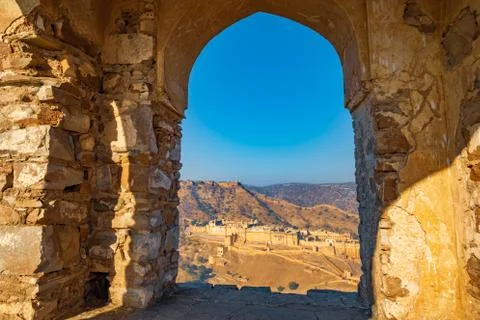 Landscape  from a Watchtower Stock Photos