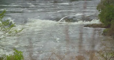 Landscape Waterfall Close Stock Footage 134535708