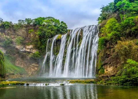 Landscape Waterfall 写真素材
