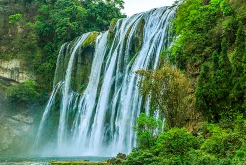 Landscape Waterfall Stock Photos