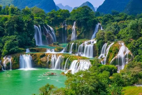 Landscape Waterfall 免费库存照片