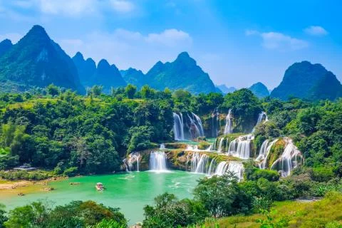 Landscape Waterfall Free Stock Photos