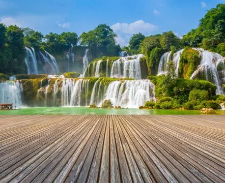 Landscape Waterfall Stock Photos